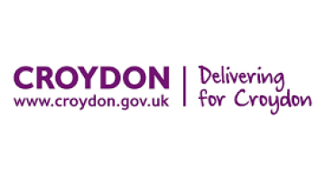 Croydon Logo white and purple