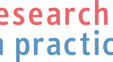 Research in practice logo (red and grey)