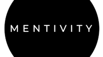 Mentivity Black and White Logo